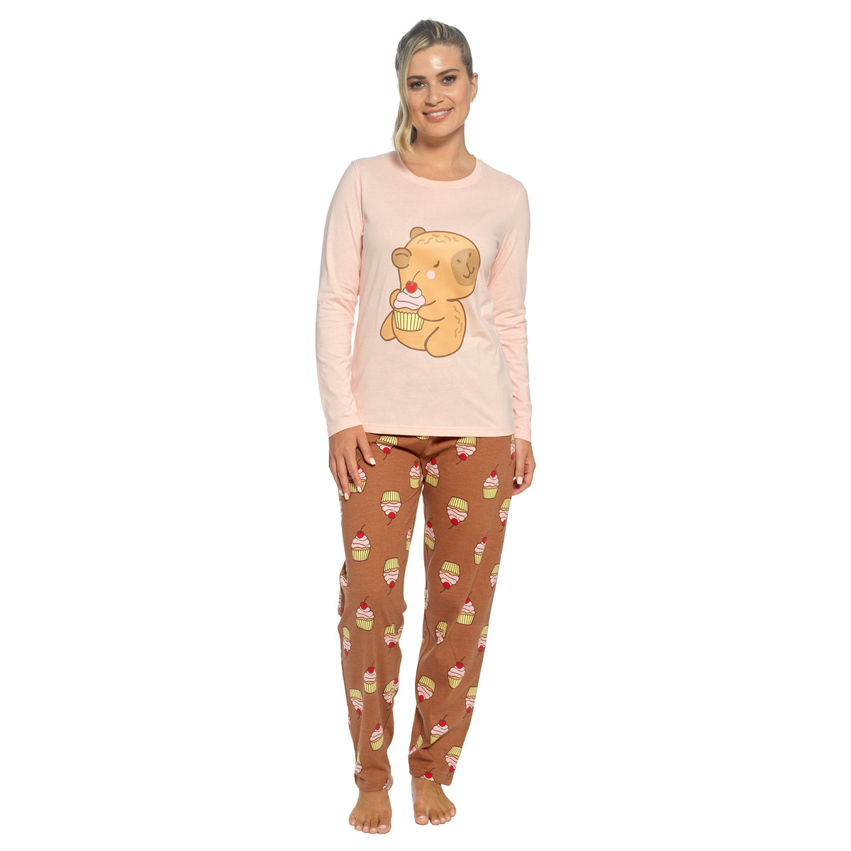 Daisy Dreamer Women's Cotton Soft Cosy Pyjama Set