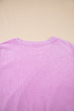 Two Piece Mineral Wash Cotton Loungewear Set