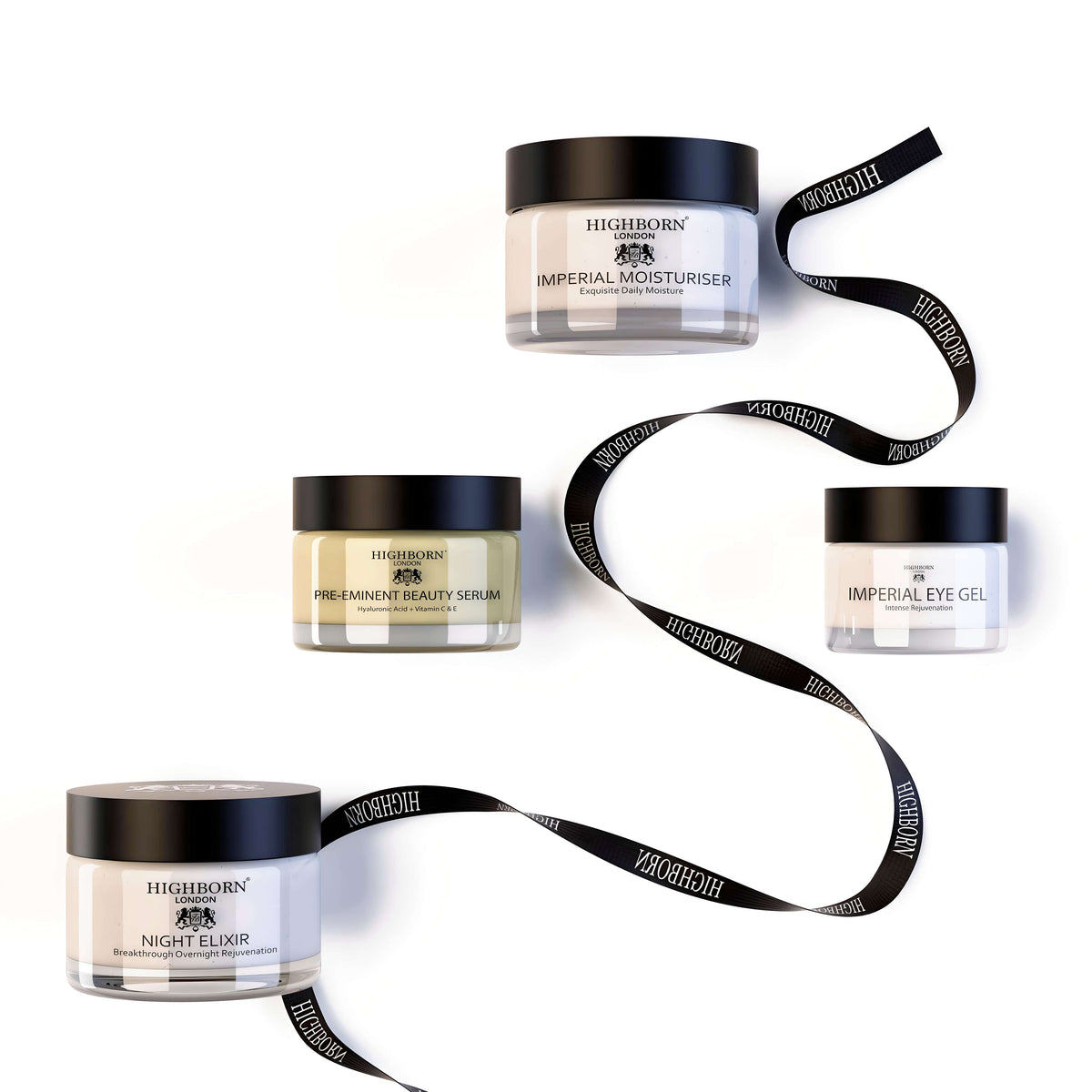 Highborn London Four Phase Day and Night Facial Care Set