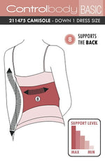 Control Body 211475 Shaping Camisole Bianco White