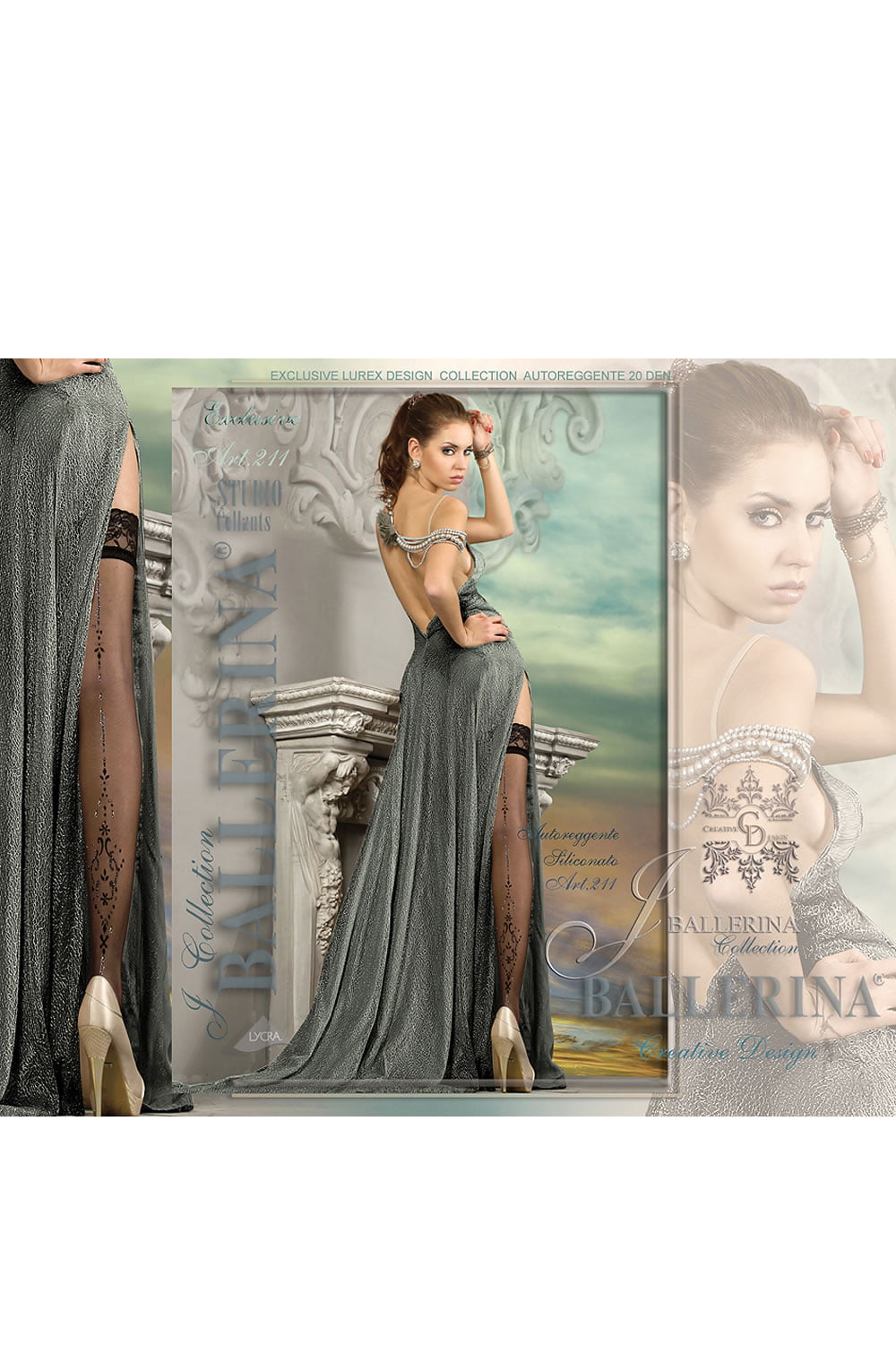 Ballerina 211 Hold Ups Nero (Black)