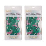Satin Sleep Mask Twin Pack Sets - Various Designs