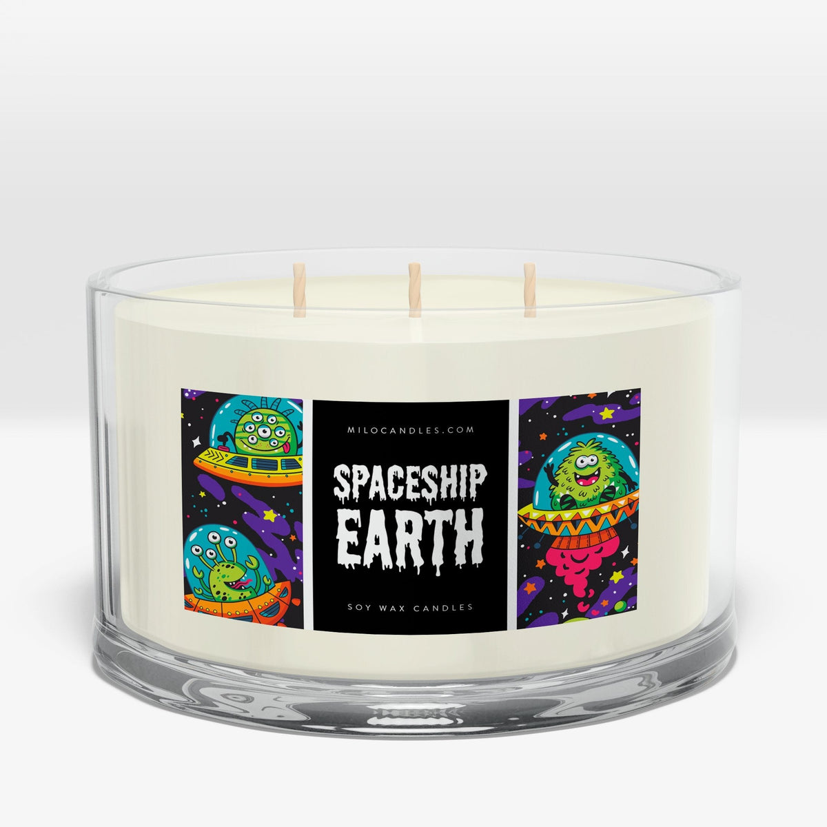 Spaceship Earth Candle | Sandalwood 50cl Candle