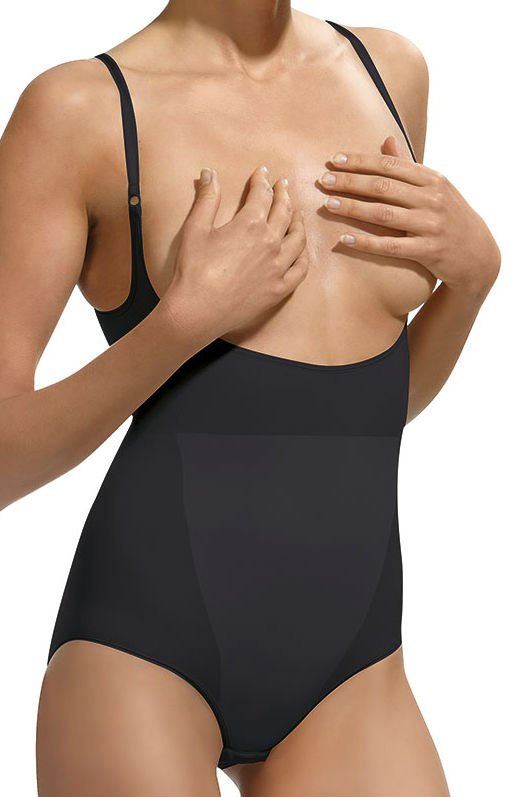 Control Body 510184 Open Bust Shaping Body Nero Black