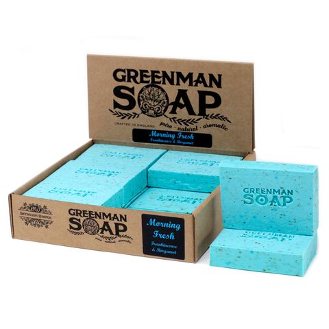 Morning Fresh Greenman Soap Slice 100g
