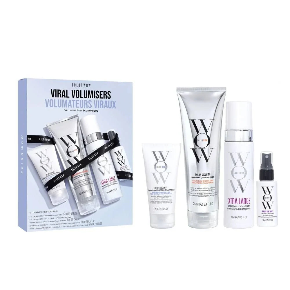 Color Wow Viral Volumisers Kit – 4 Piece Set