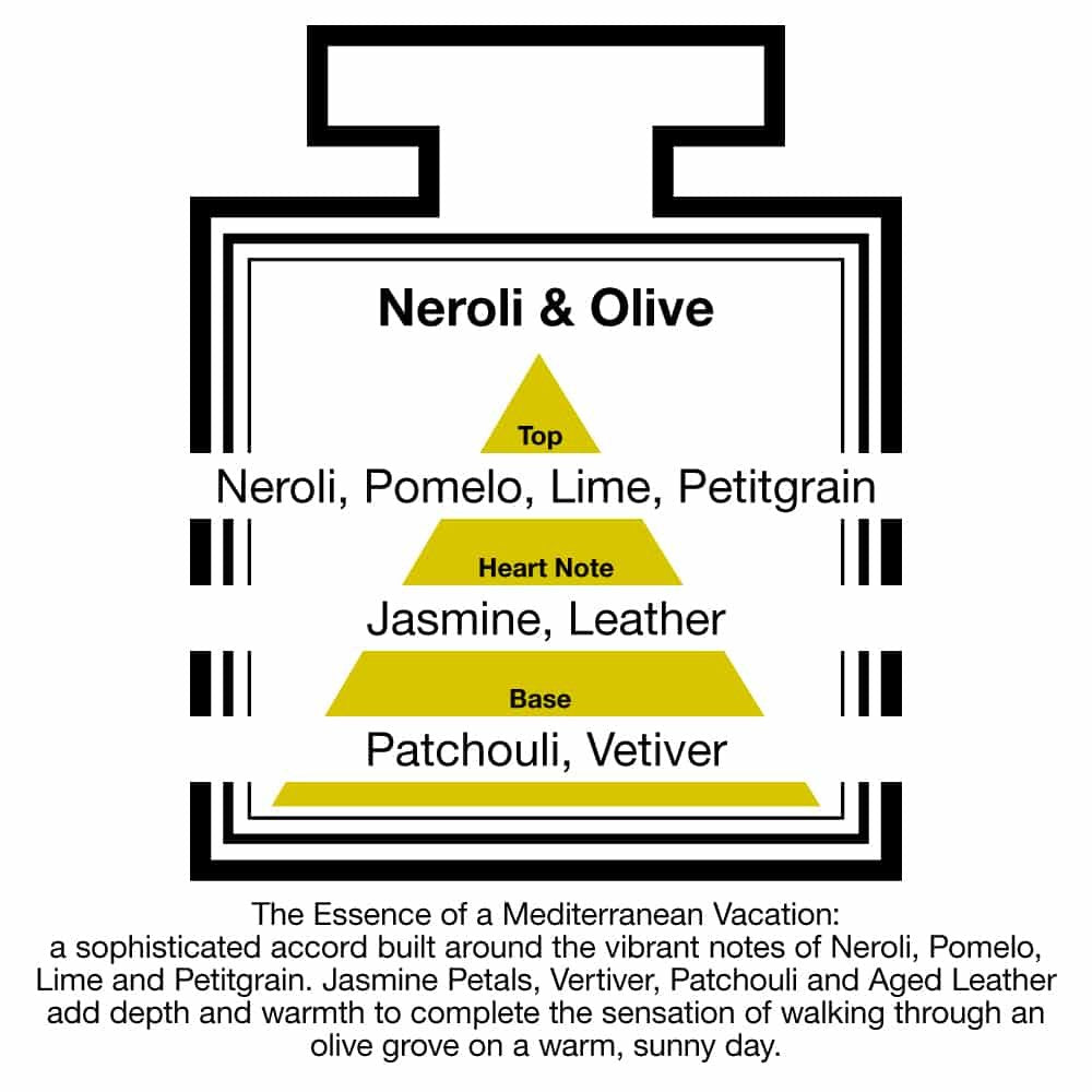 Pairfum London Luxury Reed Diffuser ‘eau de parfum’ 50ml - Neroli & Olive- 10 Black Reeds
