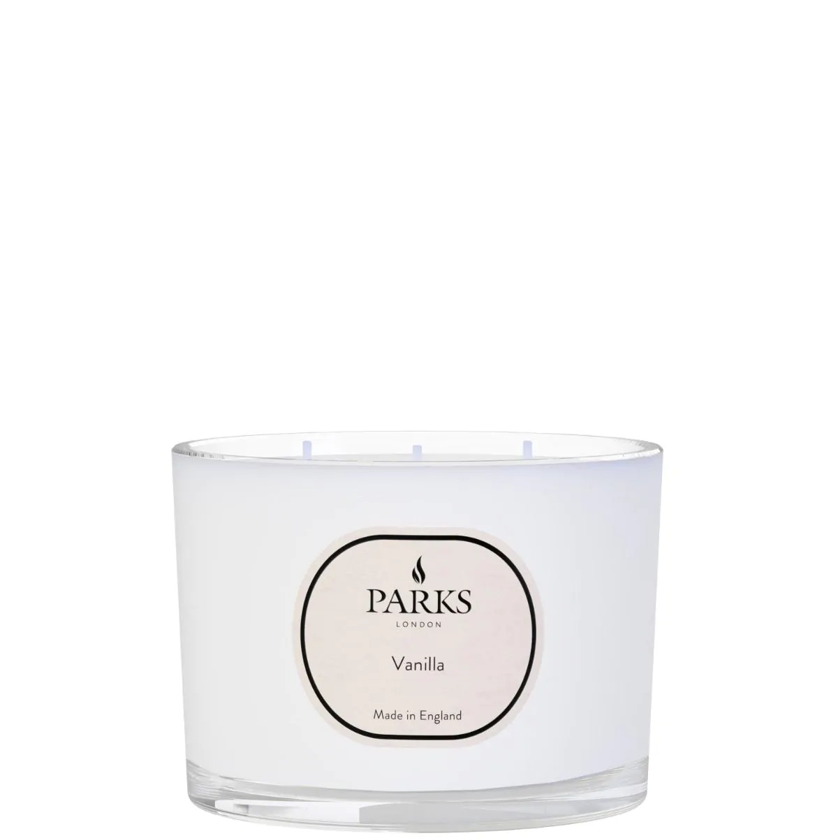 Parks London Vintage Aromatherapy Vanilla 3 Wick Candle 350g Default Title