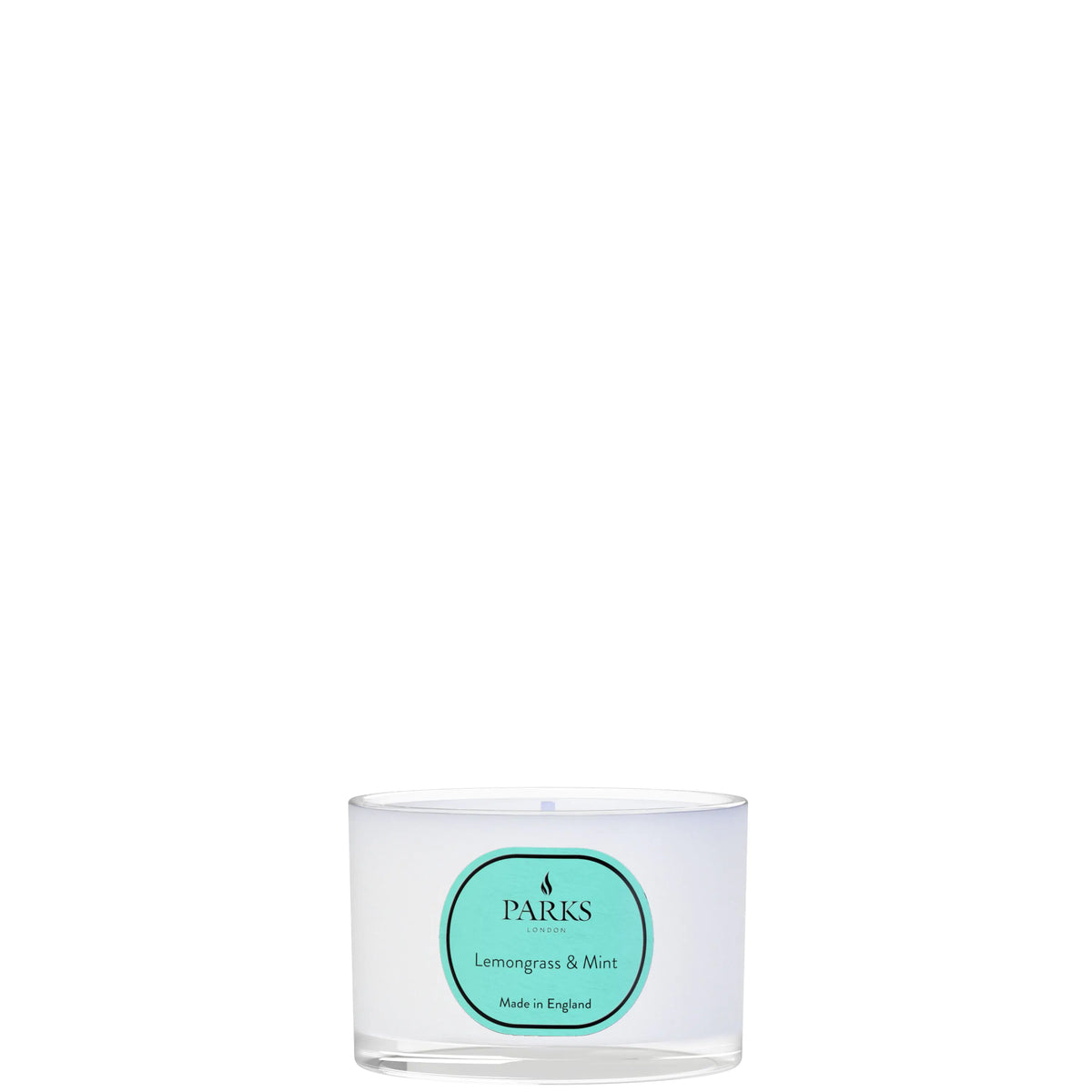 Parks London Vintage Aromatherapy Lemongrass & Mint Travel Candle 70g