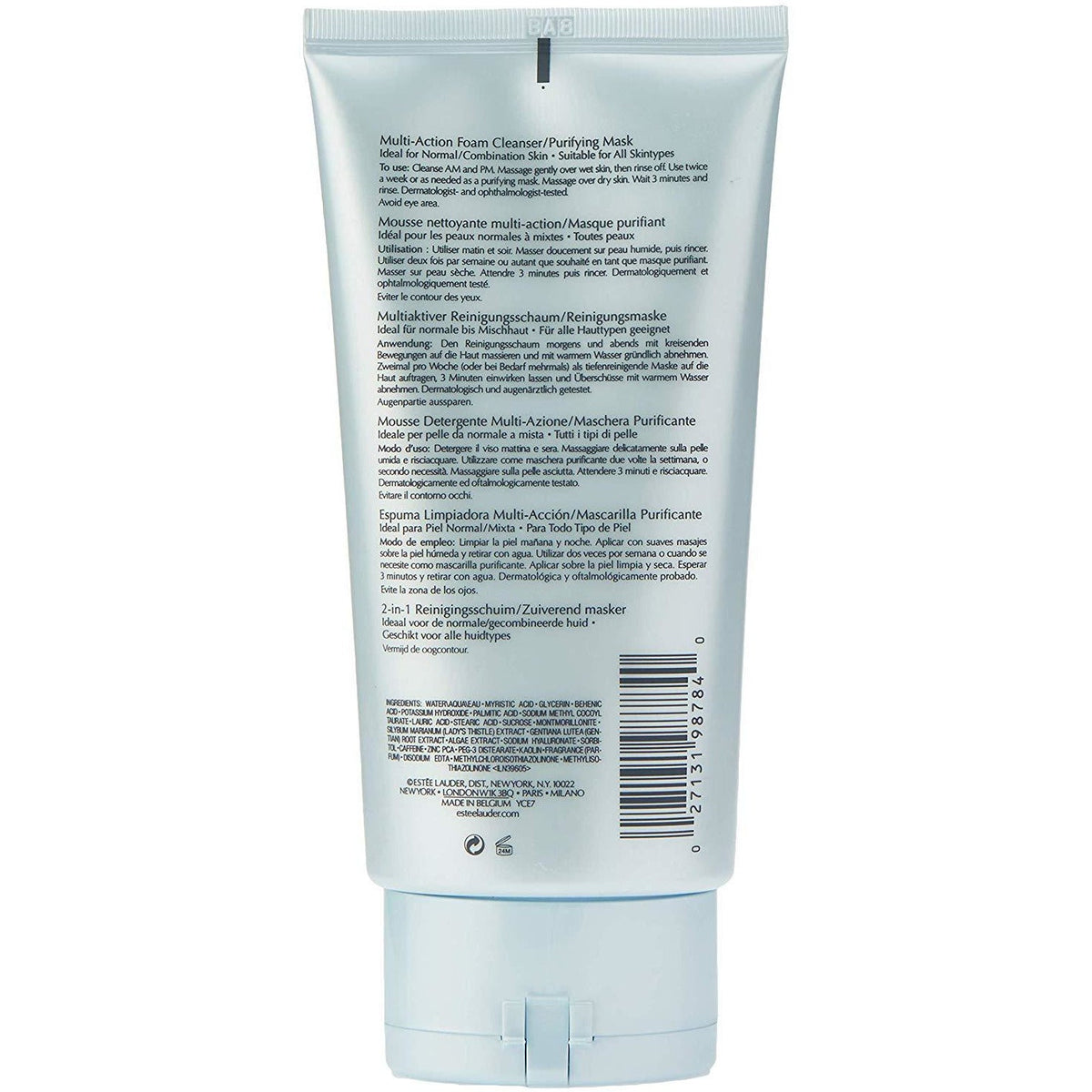 Estée Lauder Perfectly Clean Multi-Action Foam Cleanser/Purifying Mask 150ml