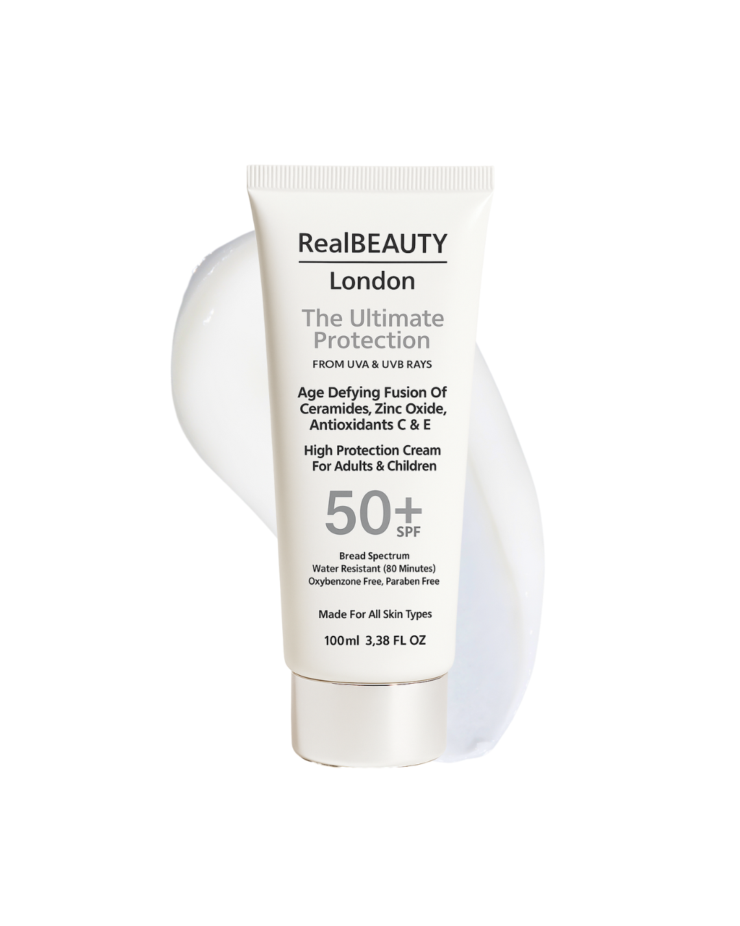 RealBEAUTY SPF50 Body Cream 100ml