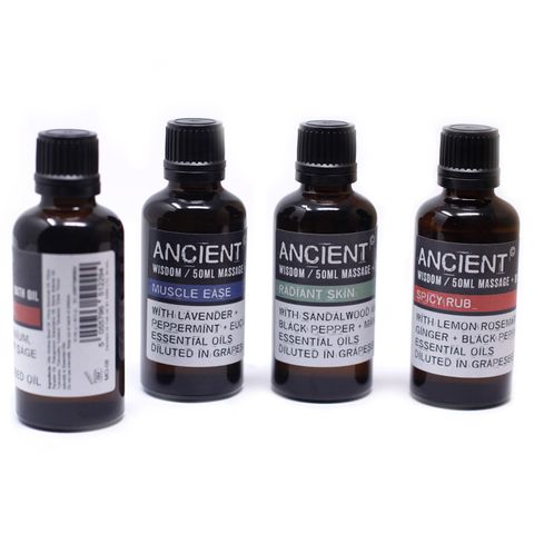 Warm & Uplifting Massage Oil - 50ml