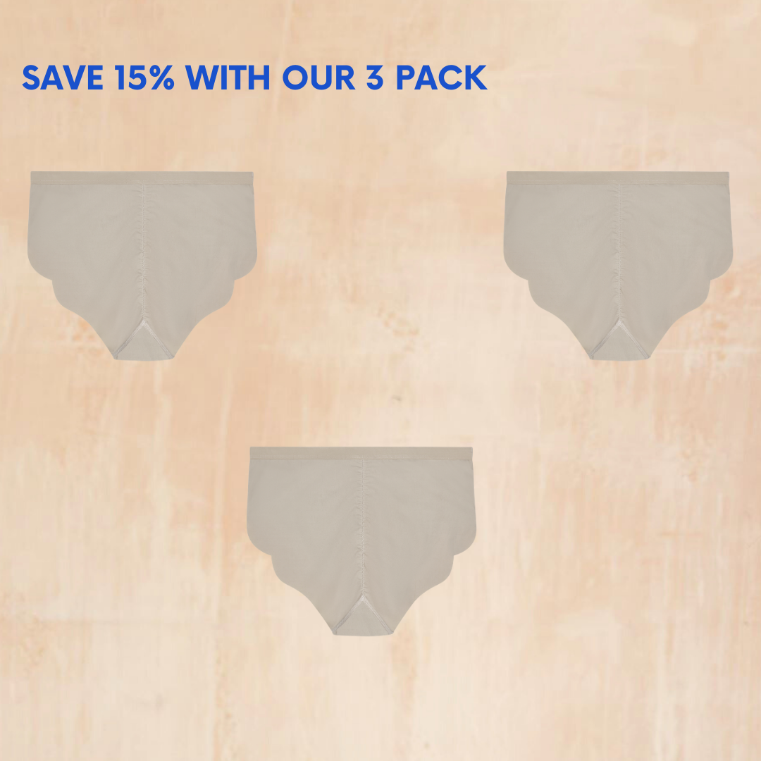 NIXI Body Susie Cream Leakproof Knicker — Medium Absorbency
