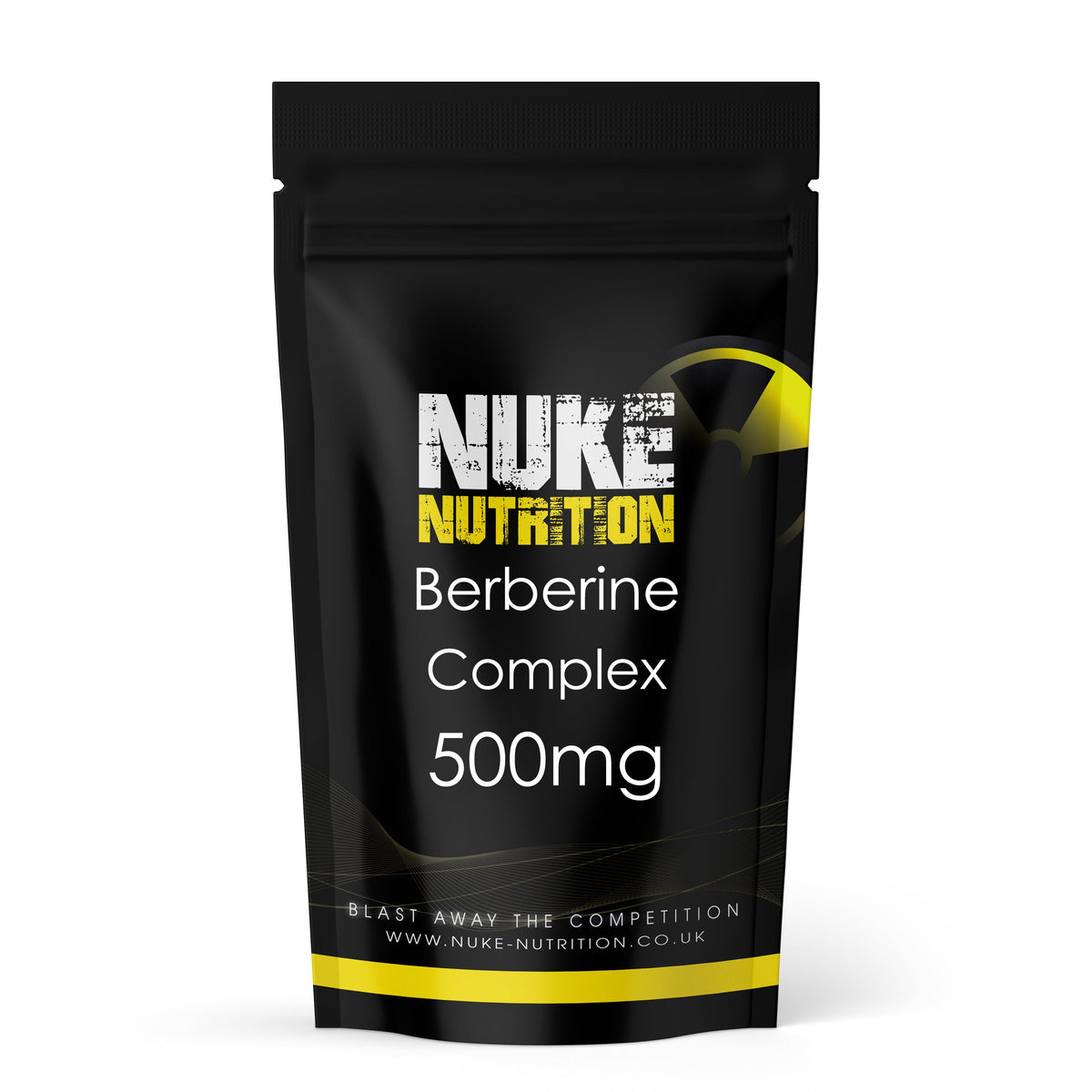 Nuke Nutrition Berberine Complex 500mg + Black Pepper + Ginger Capsules 180 Capsules
