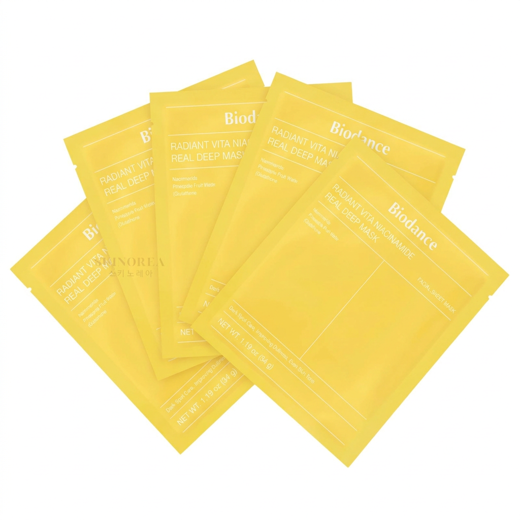 Biodance Radiant Vita Niacinamide Real Deep Hydrogel Mask