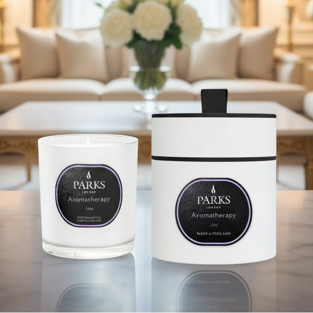 Parks London Aromatherapy Lilac Luxury Candle 220g