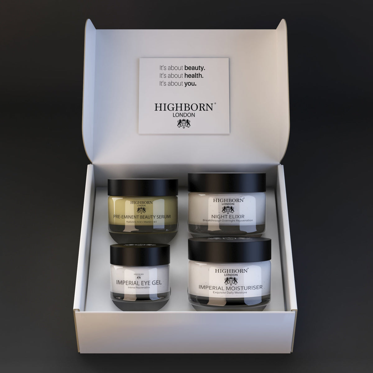 Highborn London Four Phase Day and Night Facial Care Set
