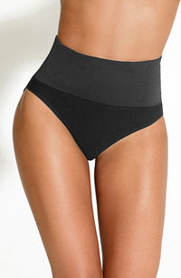 Control Body Tummy Control Seamless Midi Brief Nero Black