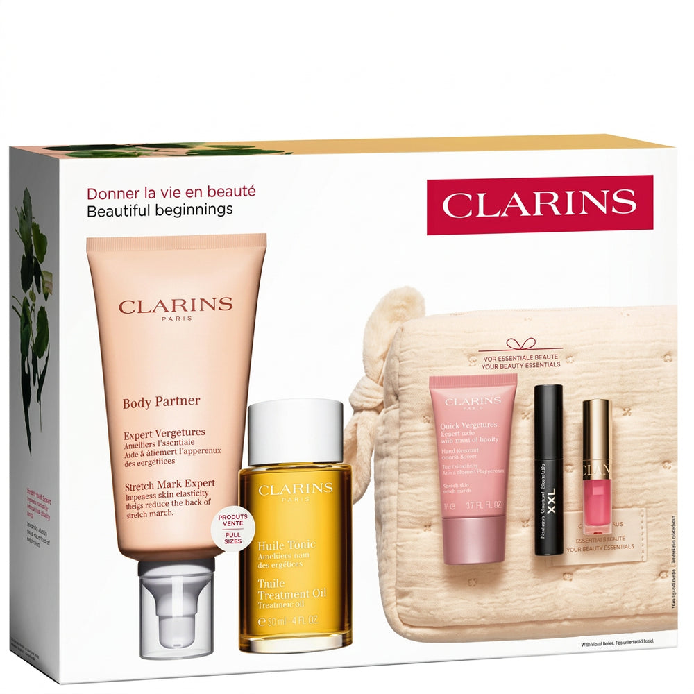 Clarins Beautiful Beginnings Gift Set – 6 Pieces