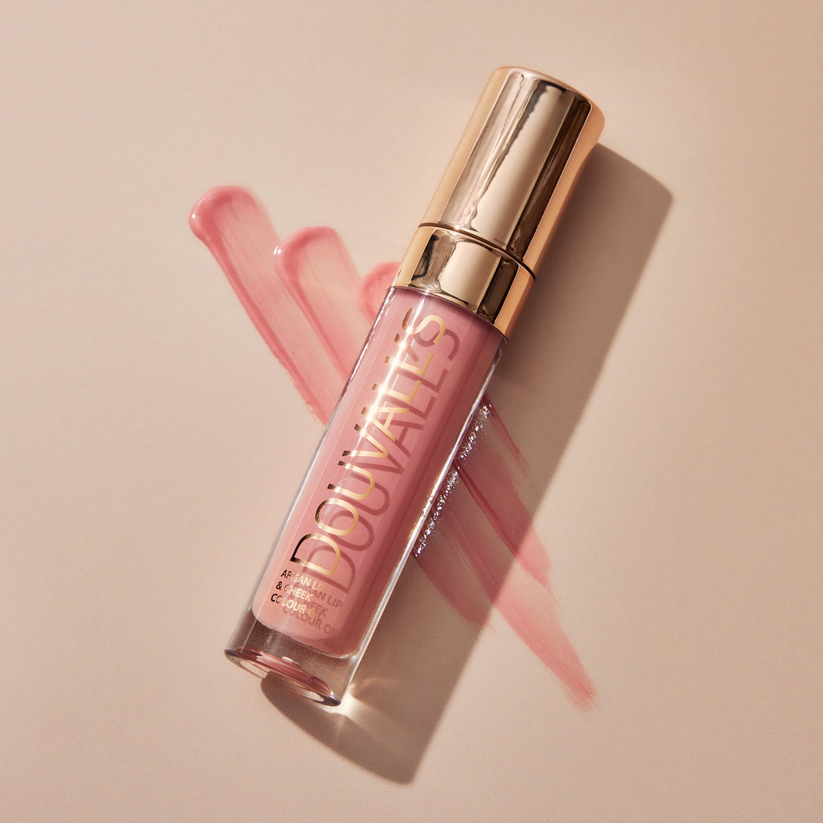 Douvall's Argan Lip and Cheek Colour Oil French Nude 8ml