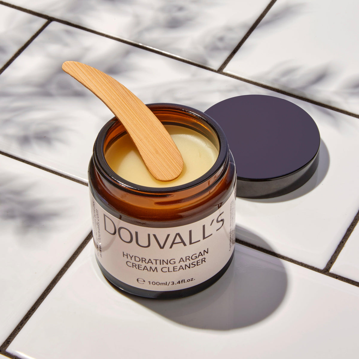 Douvall's Organic Argan Nourishing Cream Cleanser 100g | Deep Cleanse, Hydrate, and Nourish Naturally