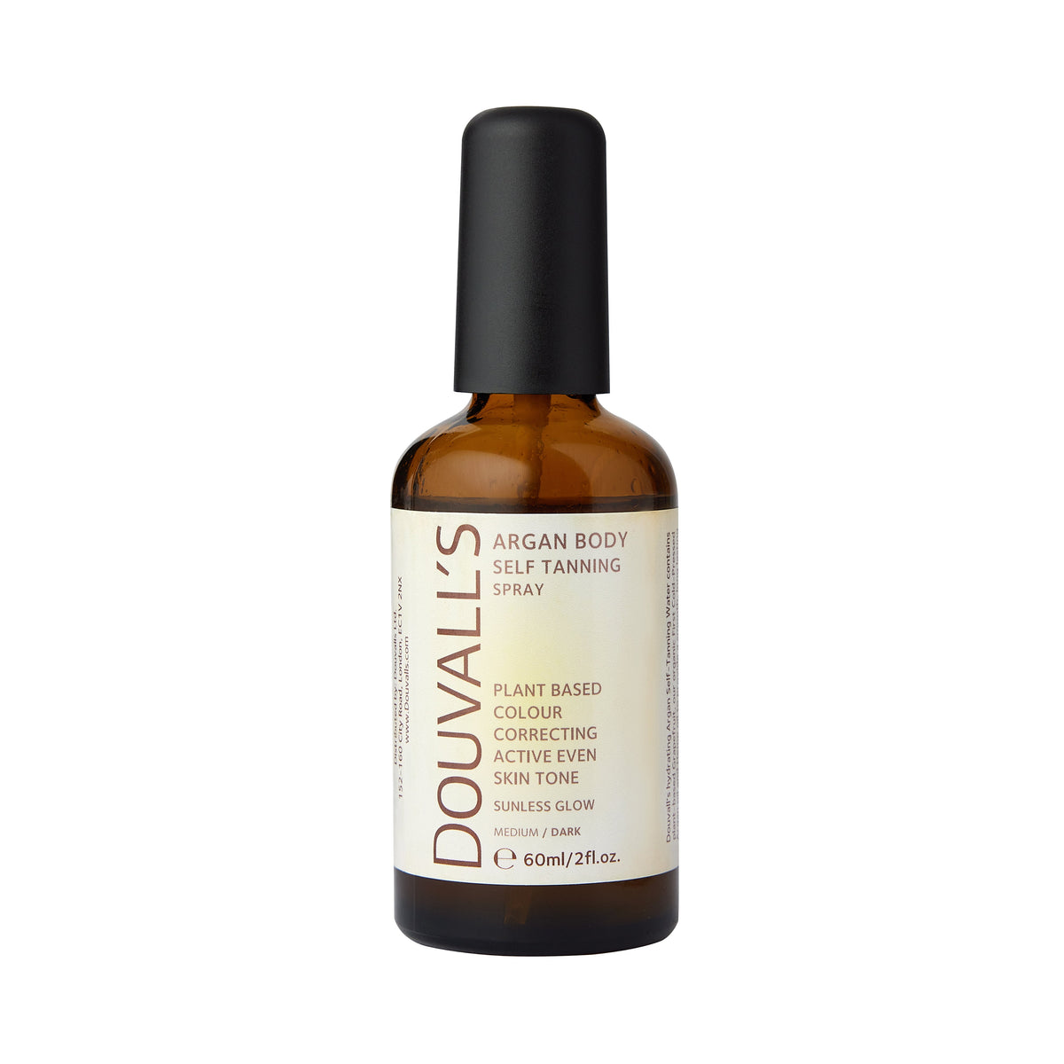 Douvall's Argan Self Tanning Body Spray 60ml | Semi-permanent Self tanning spray
