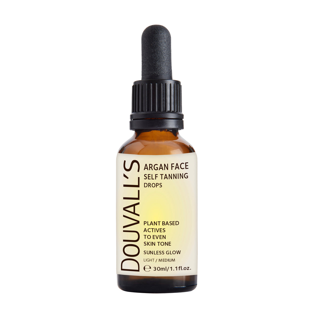 Douvall's Argan Self Tanning Face Drops 30ml | Semi-permanent Self tanning drops