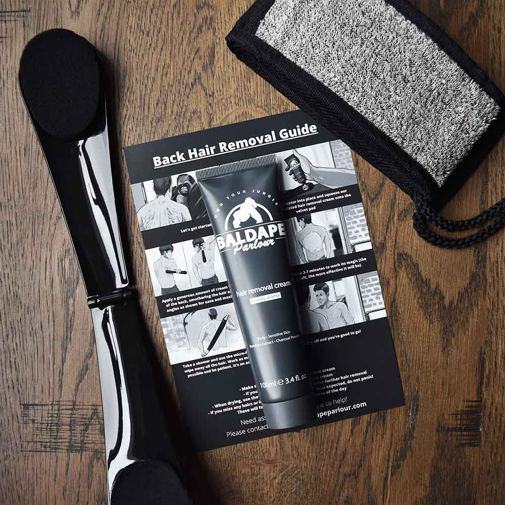 Back & Body Men’s Hair Removal - The Silverback Kit