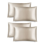 Drowsy Dusty Gold Pure Silk Pillowcase