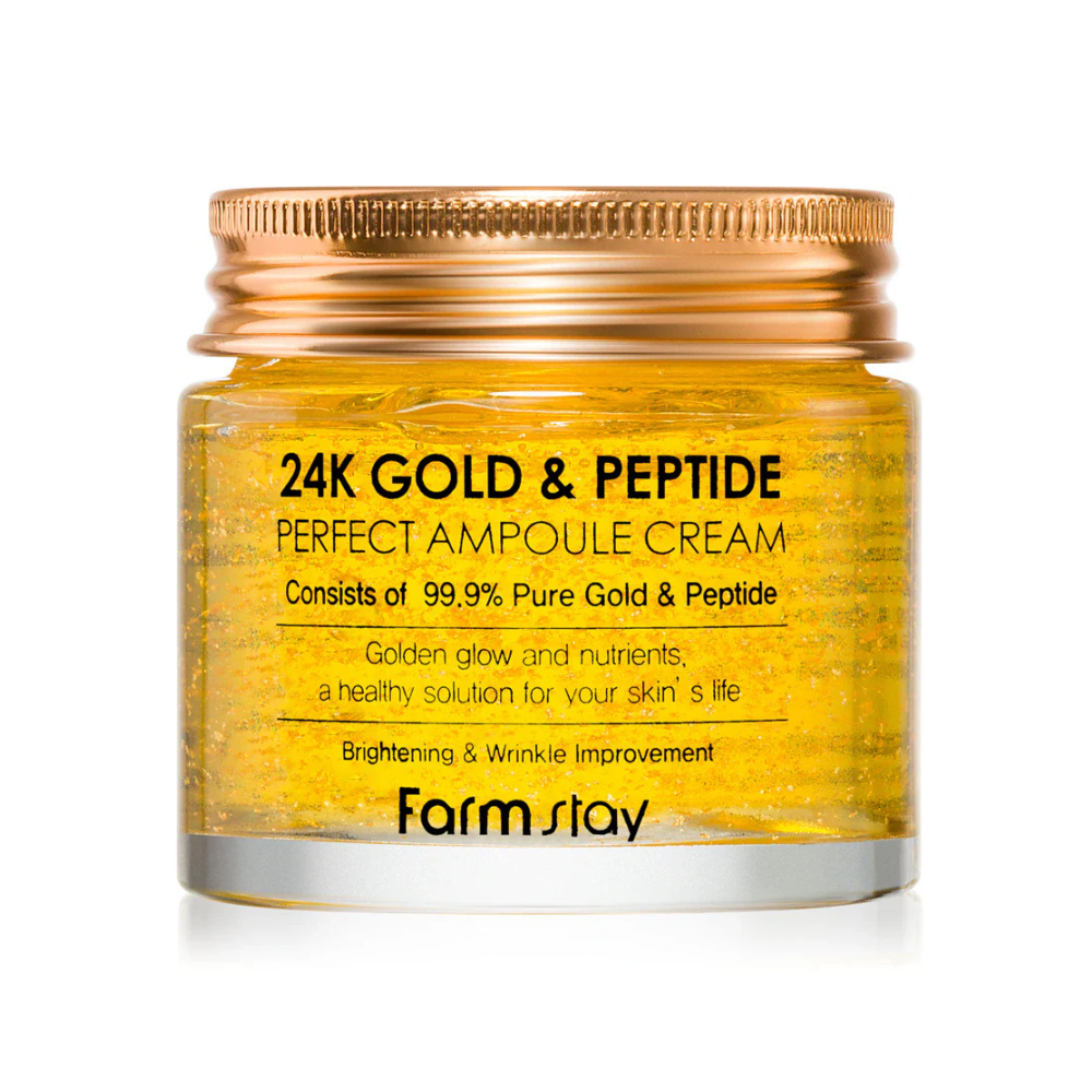 Farmstay 24K Gold & Peptide Perfect Ampoule Cream 80ml