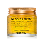 Farmstay 24K Gold & Peptide Perfect Ampoule Cream 80ml