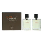 Hermès Terre d'Hermès Twin Gift Set for Men | 2 x 50ml EDT
