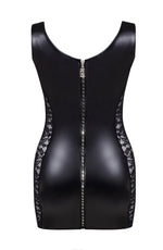 Beauty Night BN6678 Hollie Wetlook Erotic Dress Black