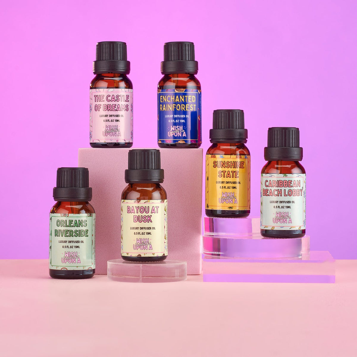 Wish Upon A Candle Co® Luxury Diffuser Oil Collection
