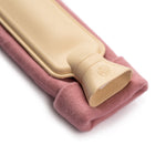 Long Organic Cotton Pink 2 Litre Hot Water Bottle