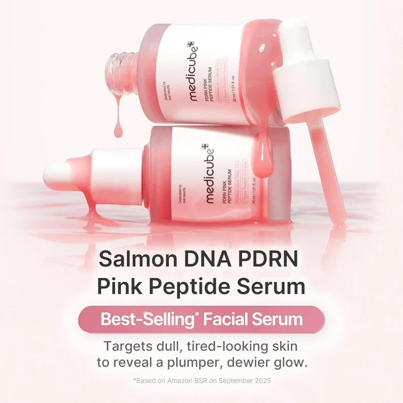 Medicube PDRN Pink Peptide Serum 30ml | Firming & Brightening Serum