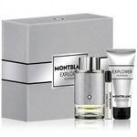 Mont Blanc Explorer Platinum Gift Set 100ml EDP + 100ml Shower Gel + 7.5ml EDP