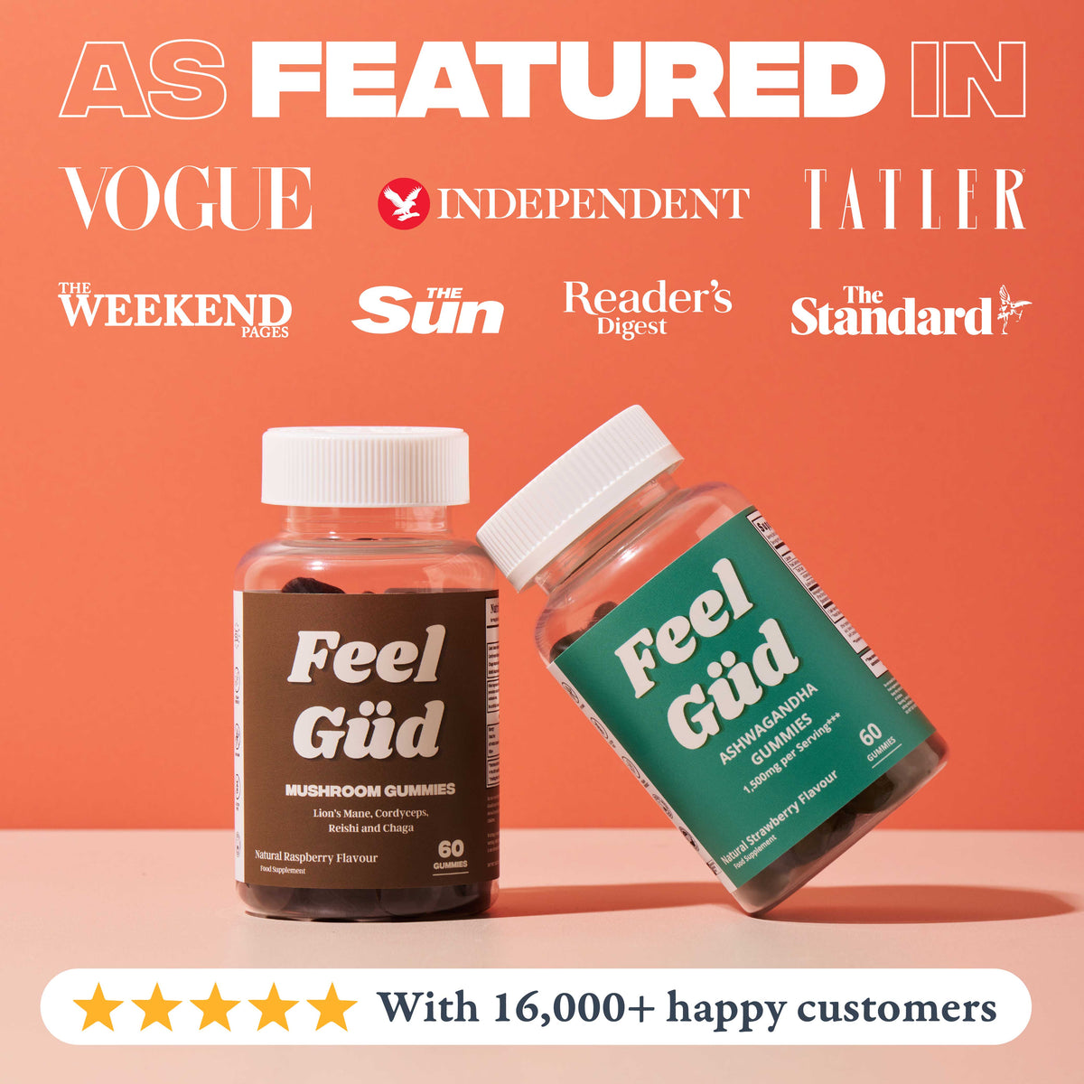 Feel Güd Ashwagandha 1500mg Gummies