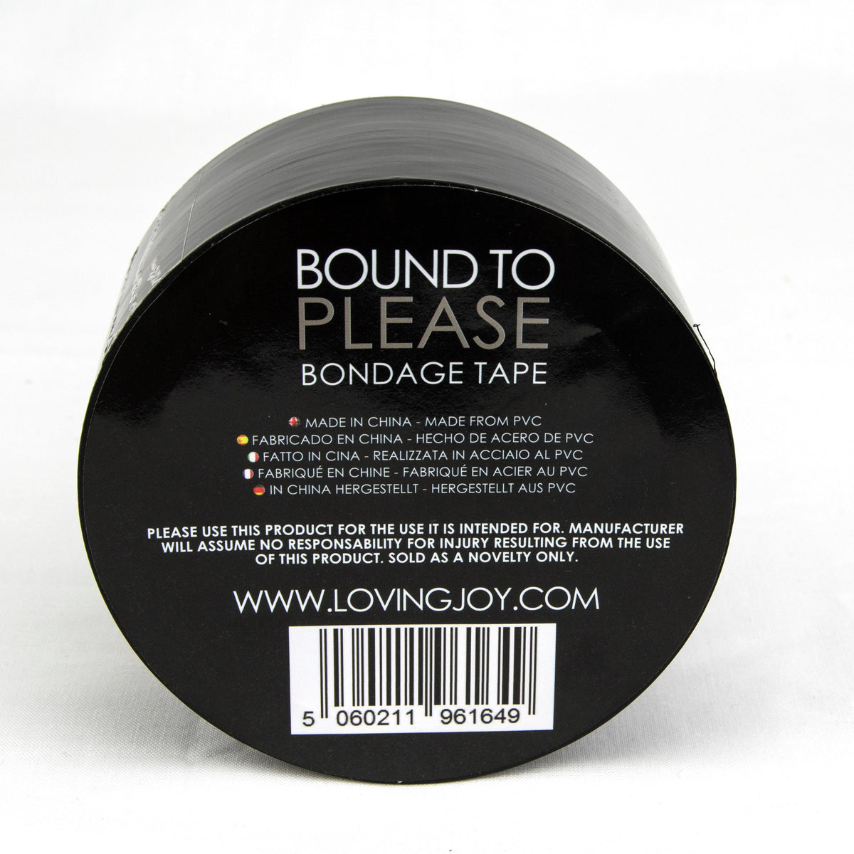 Bound to Please Bondage Tape Black detail