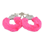 Bound to Play Heavy Duty Furry Handcuffs Pink