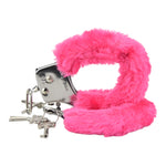 Bound to Play Heavy Duty Furry Handcuffs Pink