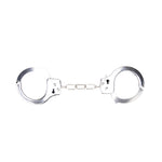 Bound to Play Silver Heavy Duty Metal Handcuffs