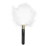 Bound to Play White & Black Eye Mask and Feather Tickler Play Kit