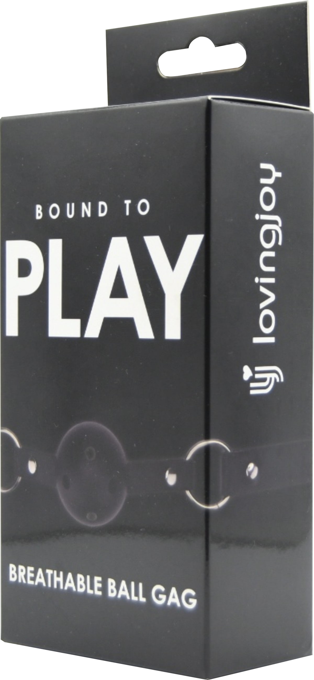 Bound to Play Breathable Ball Gag Black