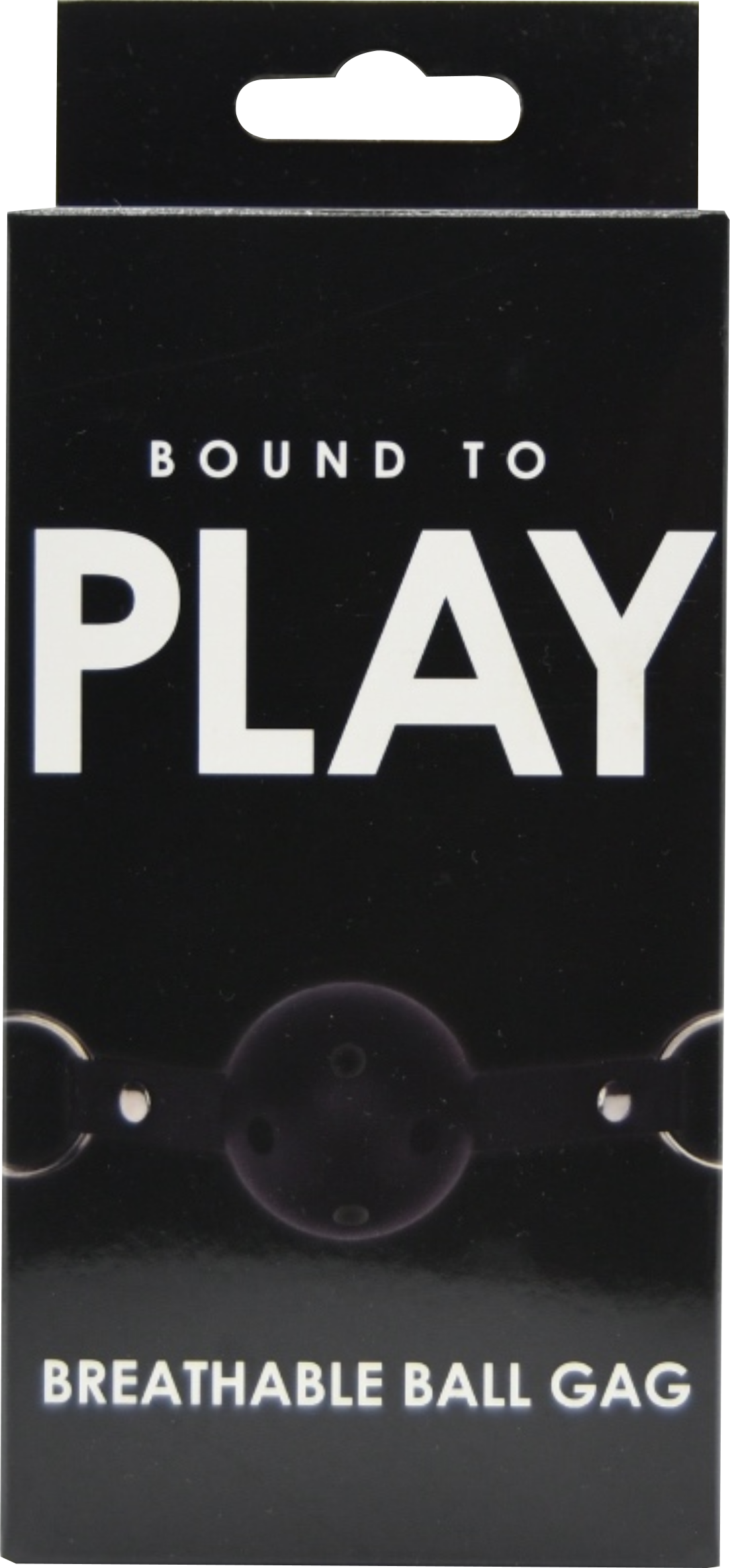 Bound to Play Breathable Ball Gag Black