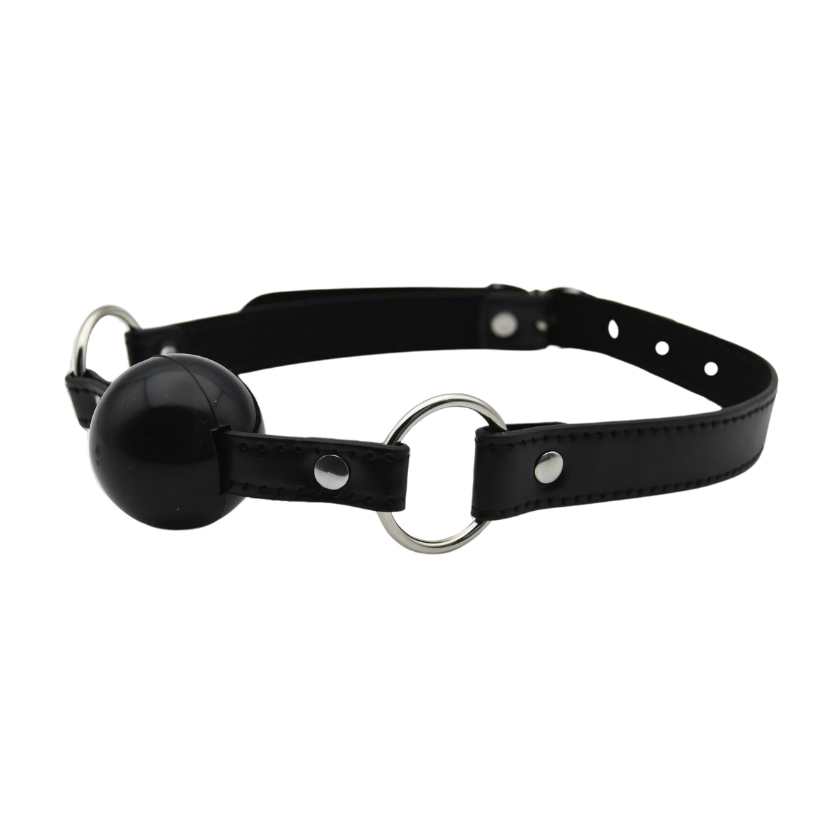 Bound to Play Black Silicone Ball Gag