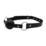 Bound to Play Black Silicone Ball Gag