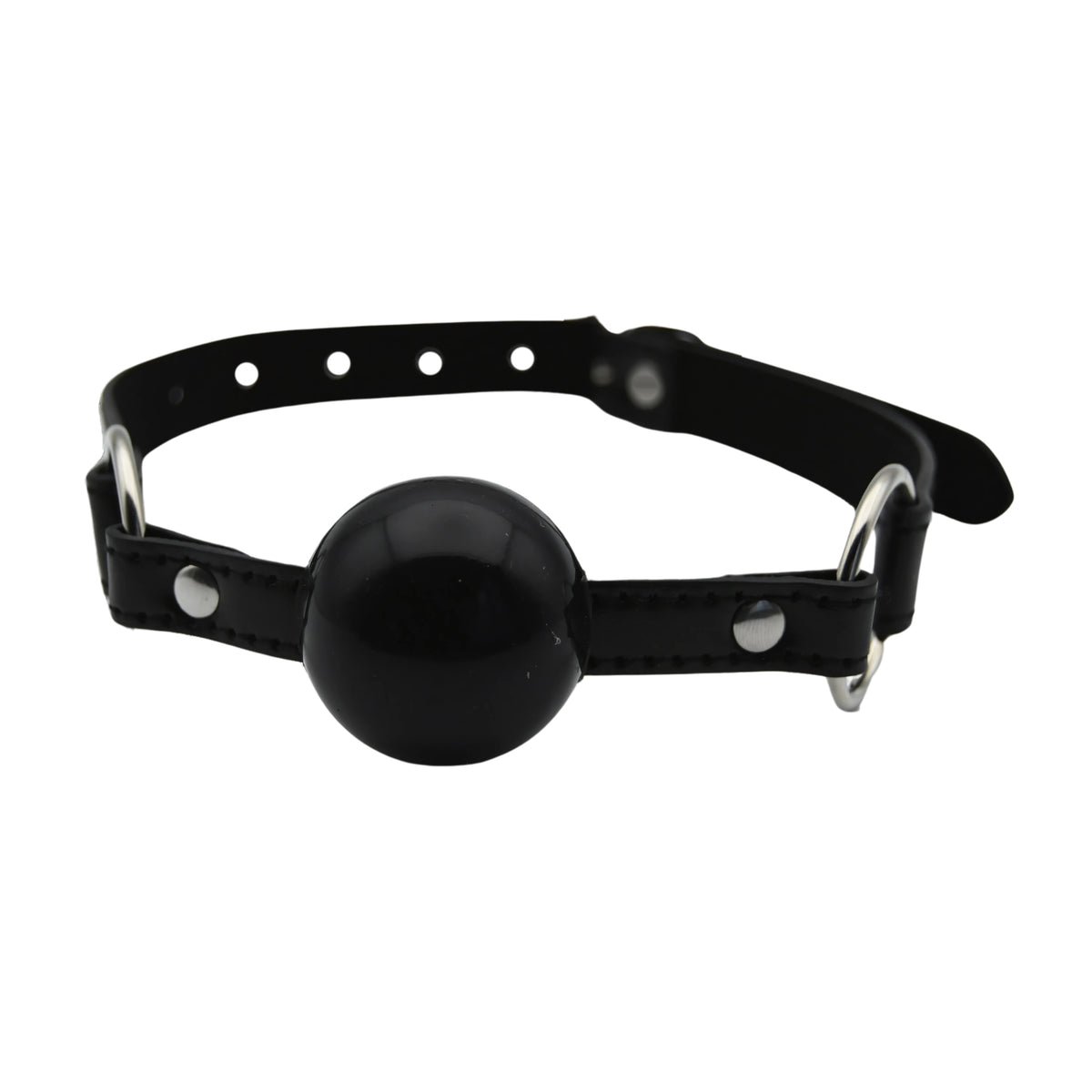 Bound to Play Black Silicone Ball Gag