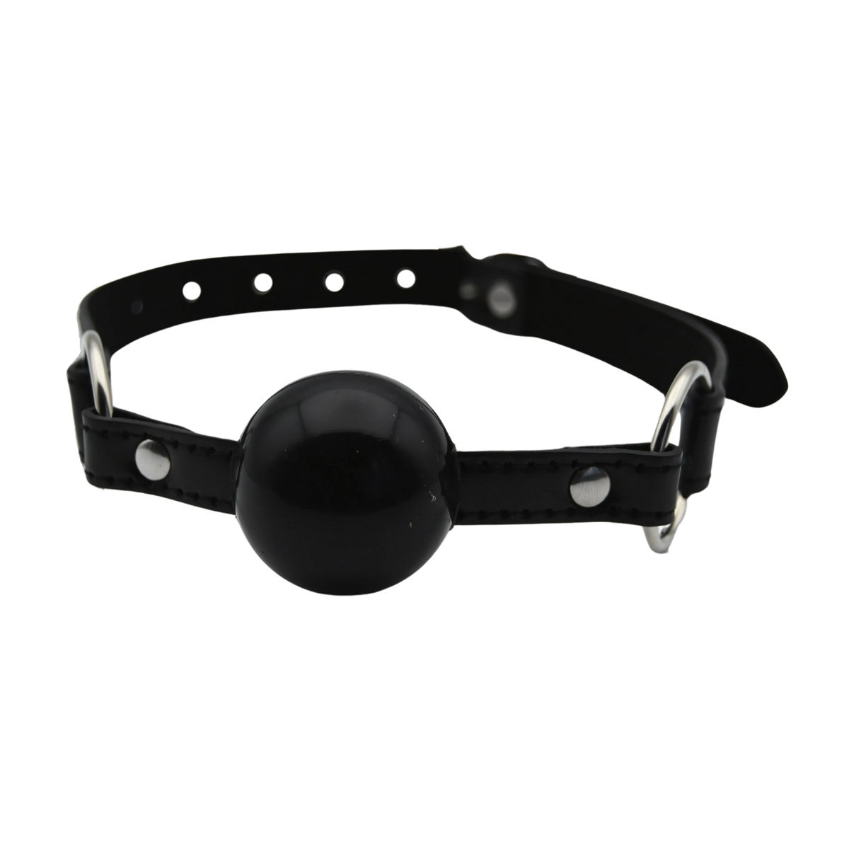 Bound to Play Black Silicone Ball Gag