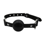 Bound to Play Black Silicone Ball Gag